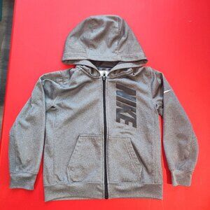 Nike Dri-Fit hoodie grey kids' size M 5-6 years